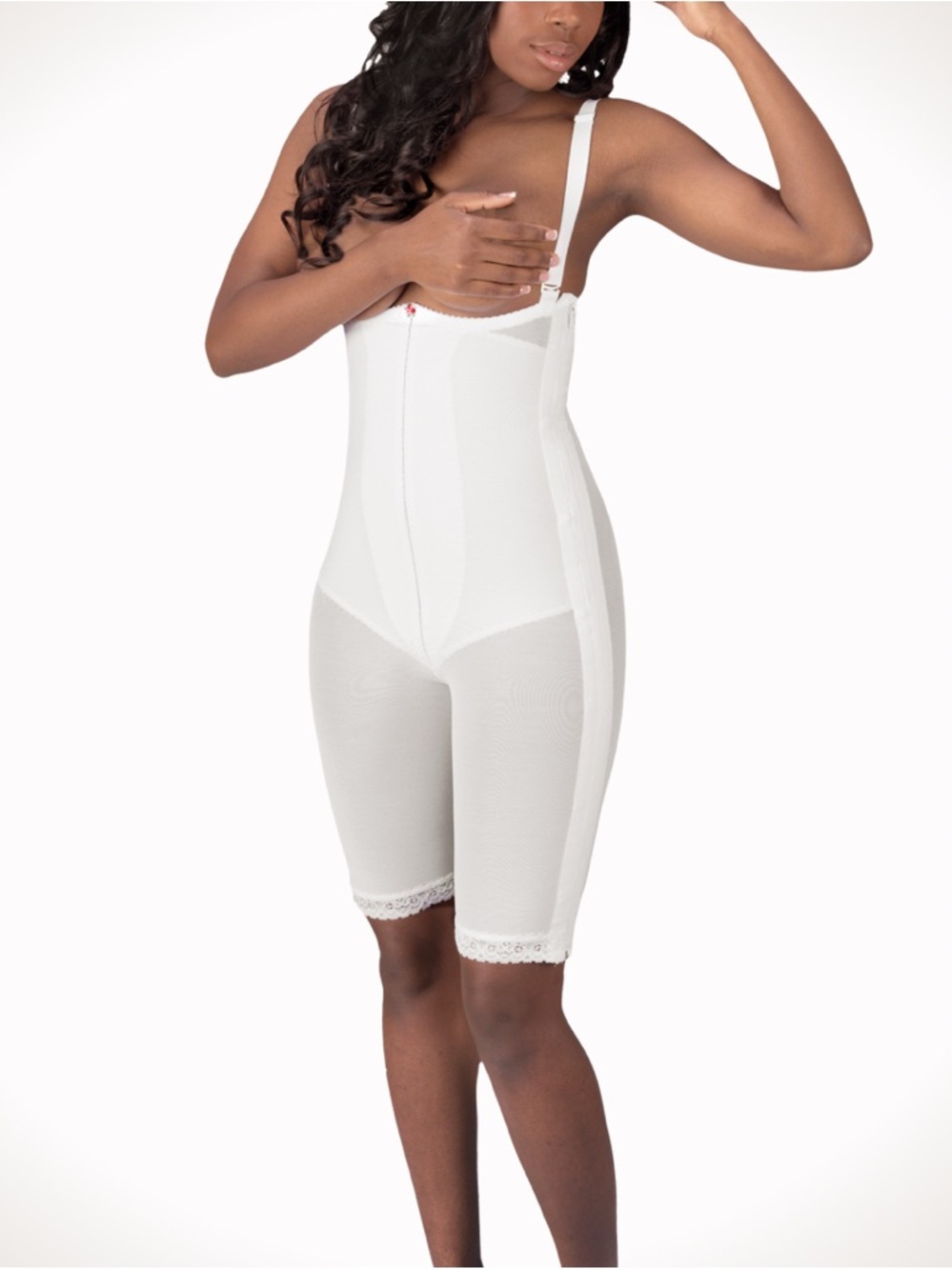 Design Veronique XL Style 853 Zipper Body Girdle recovery shapewear compression